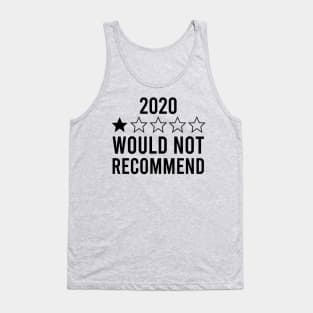 2020 Would Not Recommend Tank Top